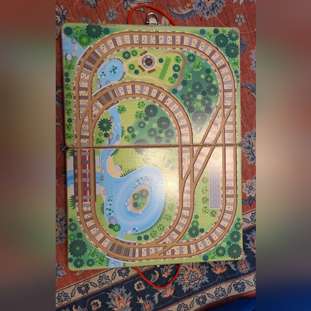 Melissa and Doug Take Along Railroad Replacement Case Only
